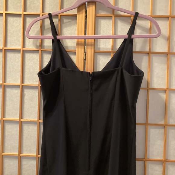 City Triangles Vintage Small Classic Little Black Dress Vneck - Picture 2 of 3